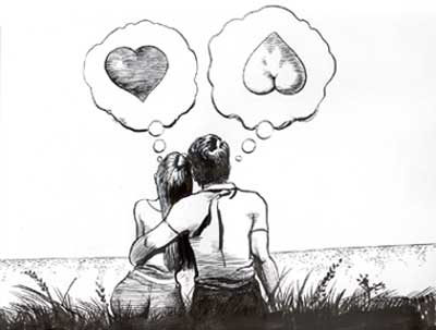 coeur ou sexe comique